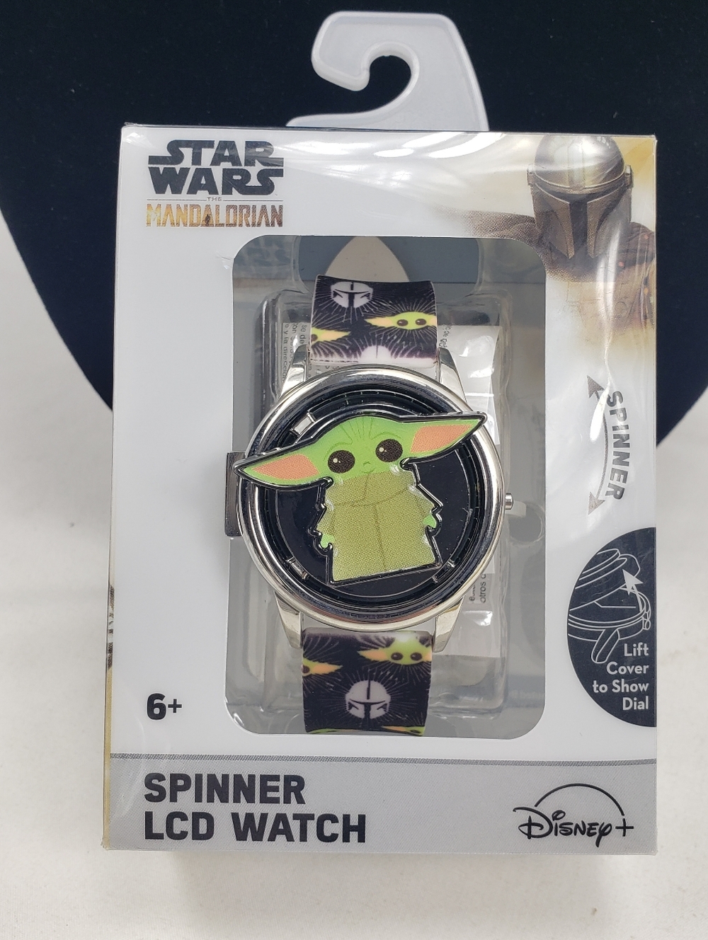 Star Wars Mandalorian The Child Spinner LCD Watch New In Box